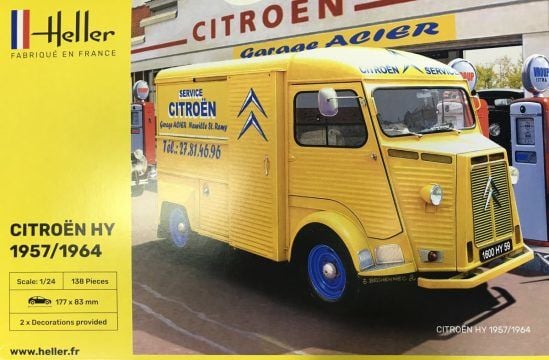 1/24 CITROEN HY 1957/1964 (YENİ KALIP)