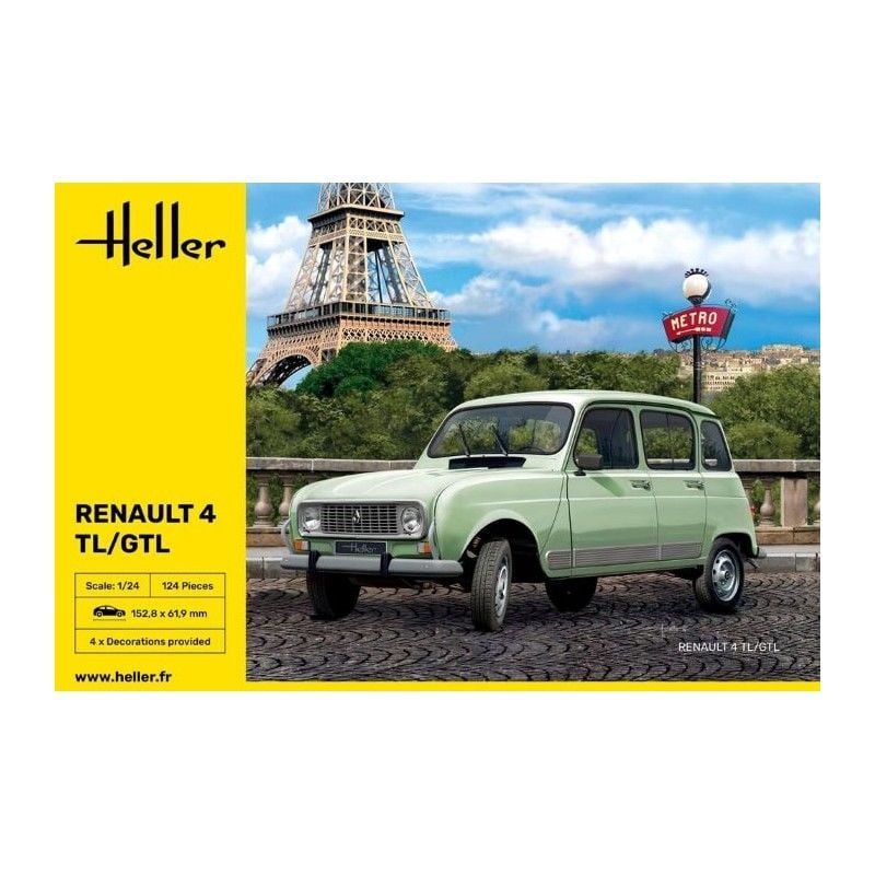 1/24 RENAULT 4LT/GTL