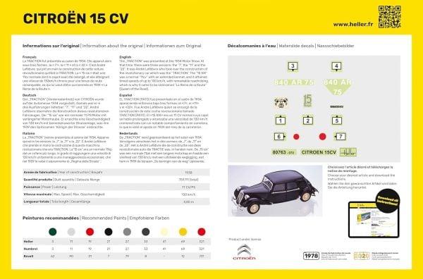1/24 CITROEN 15 CV