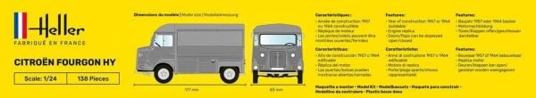 1/24 CITROEN FERGUSON HY (YENİ KALIP)