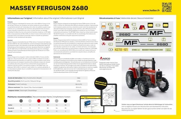 1/24 MASSEY FERGUSON 2680