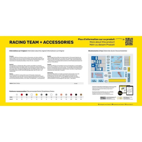 1/24 STARTER KIT RACING TEAM