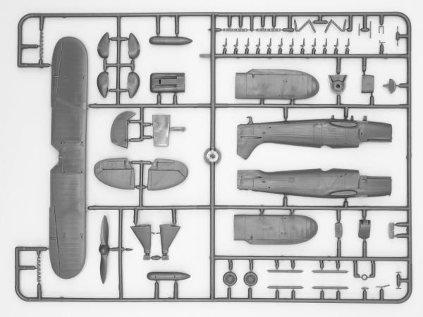 1/72  Heinkel He 51B-2 German Floatplane Fighter