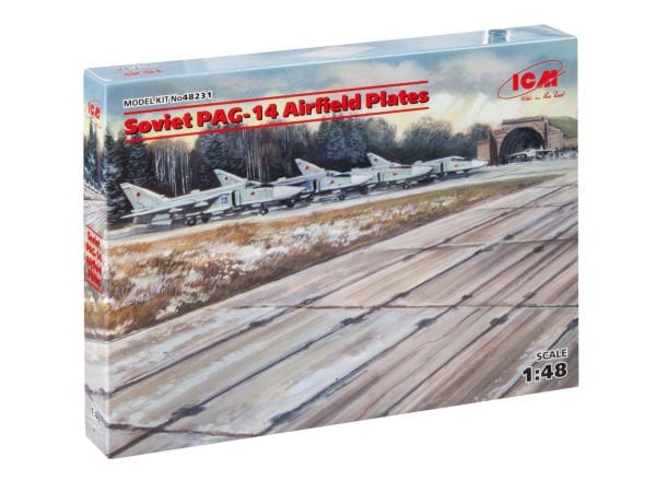 1/48 Soviet PAG-14 Airfield Plates (32 pieces) (543×324 mm)