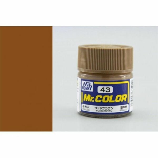 C43   WOOD BROWN SG