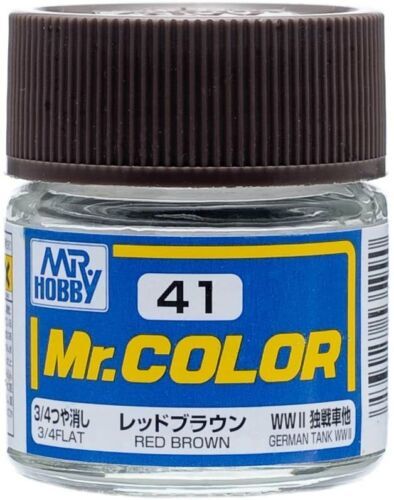 C41  RED BROWN F