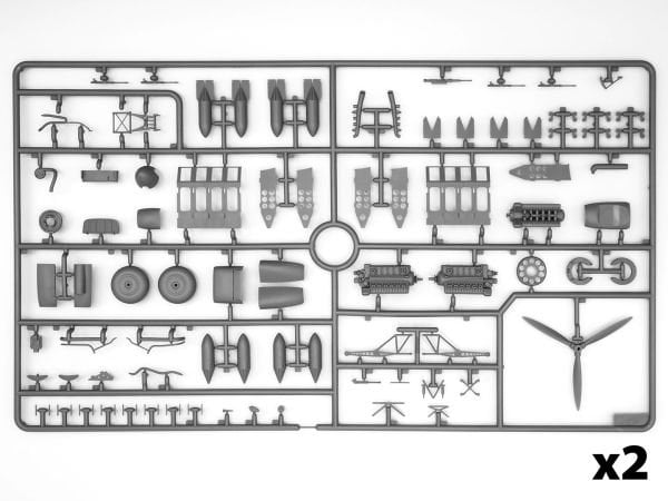 1/48  He 111H-8 Paravane WWII German Aircraft