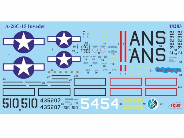 1/48 A-26С-15 Invader WWII American Bomber