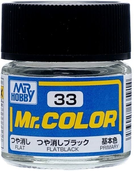 C33   FLAT BLACK     F
