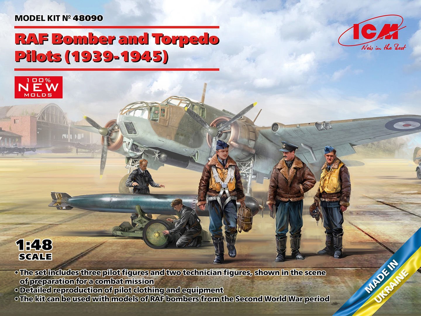 1/48 RAF Bomber and Torpedo Pilots 1939-1945