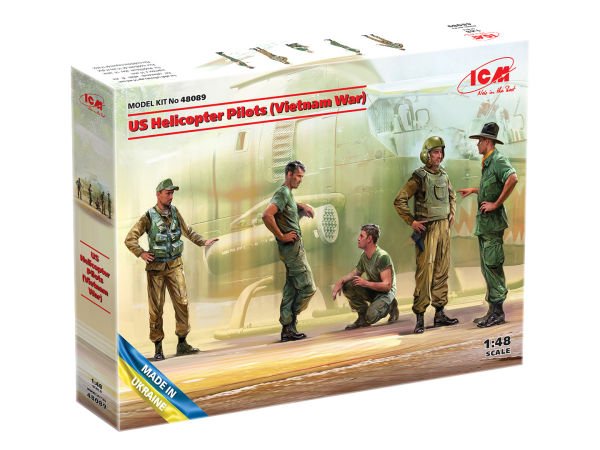 1/48 US Helicopter Pilots (Vietnam War)
