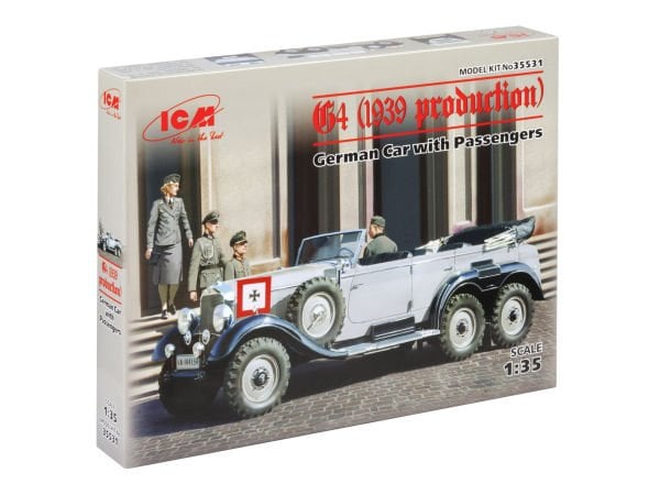 1/35 G4 (1939 production) with Passengers German Car + (4 figures)
