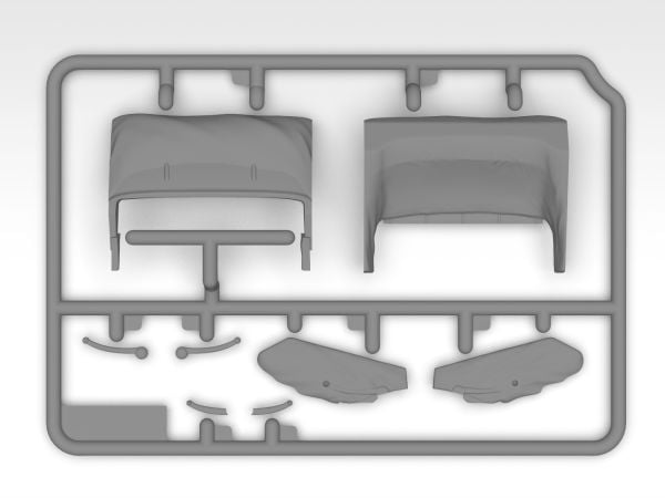 1/35 Typ 320 (W142) Cabriolet WWII German Staff Car