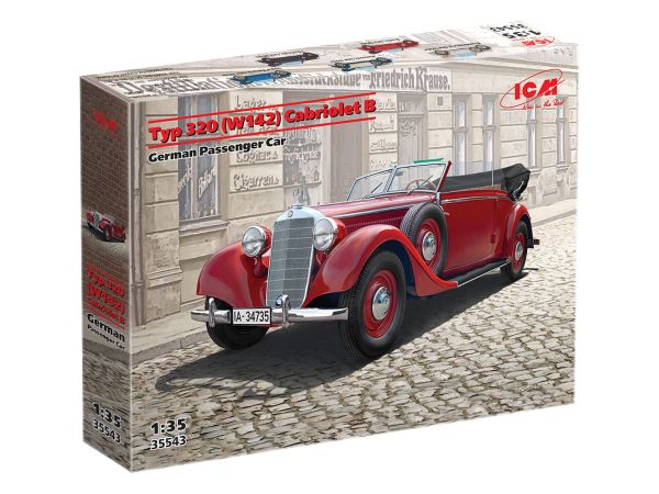 1/35 Typ 320 (W142) Cabriolet B German Passenger Car