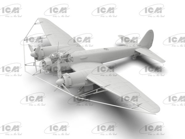1/48 Ju-88A-8 Paravane WWII German aircraft