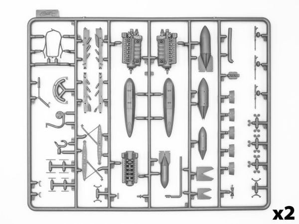 1/48 Ju-88A-8 Paravane WWII German aircraft