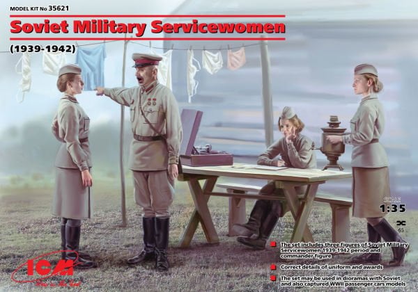 1/35 Soviet Military Servicewomen (1939-1942) 4 figures