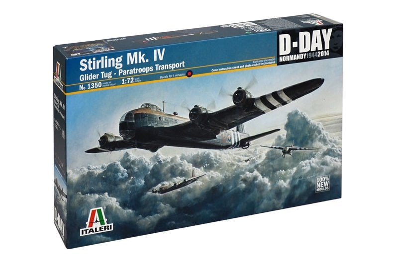 1/72   STIRLING MK.IV (glider tug-paratroops transport)