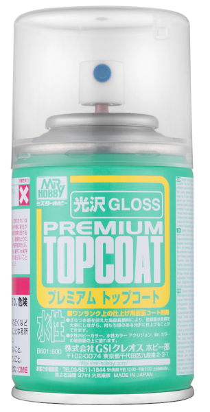 MR.PREMIUM TOP COAT GLOSS SPREY 86 ML.