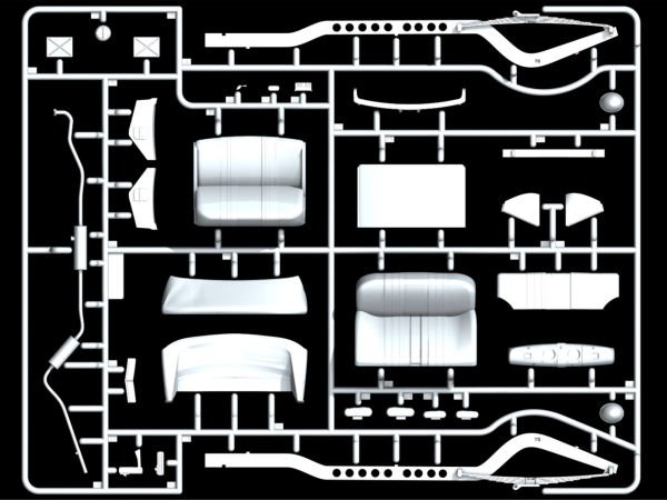 1/24 Admiral Cabriolet WWII German Passenger Car
