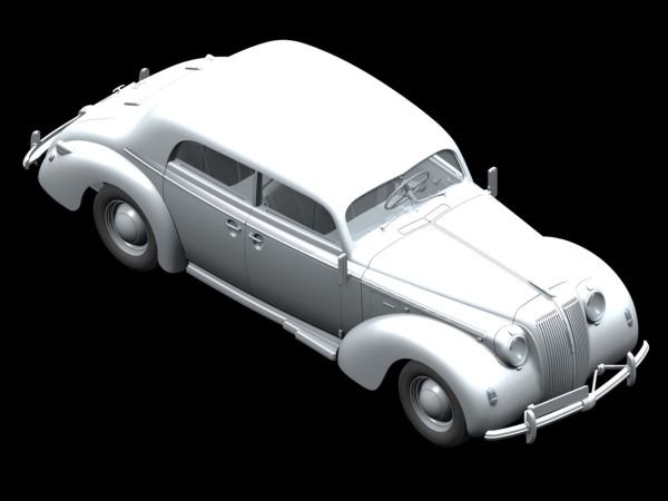 1/24 Admiral Saloon WWII German Passenger Car