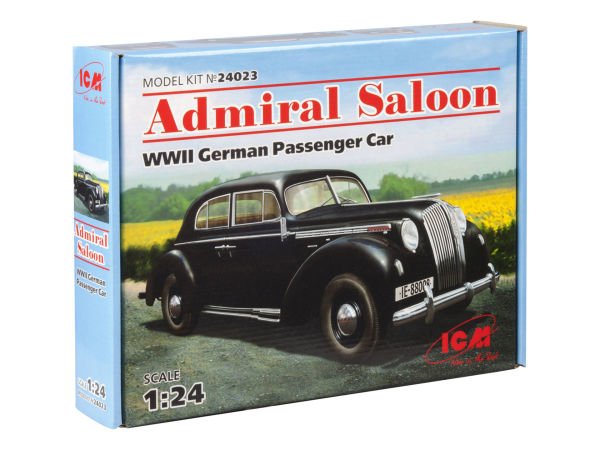 1/24 Admiral Saloon WWII German Passenger Car
