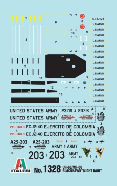 1/72 UH - 60 Black Hawk ''Night Raid''