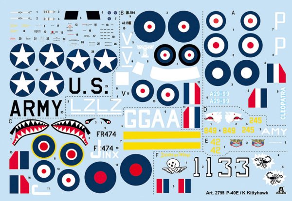 1/48   P-40 E/K KITTYHAWK