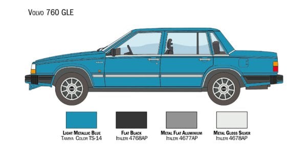 1/24 Volvo 760 GLE
