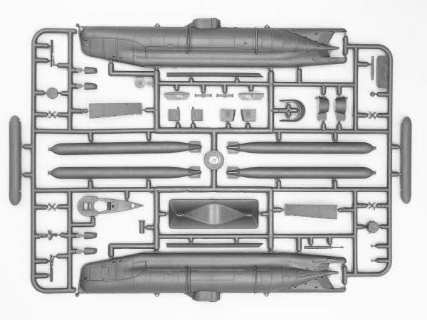 1/72 U-Boat Type XXVIIB “Seehund” (late) WWII German Midget Submarine