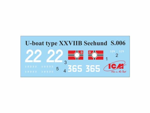 1/72 U-Boat Type XXVIIB “Seehund” (late) WWII German Midget Submarine