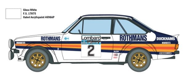 1/24   Ford Escort RS 1800 Mk.II Lombard RAC Rally