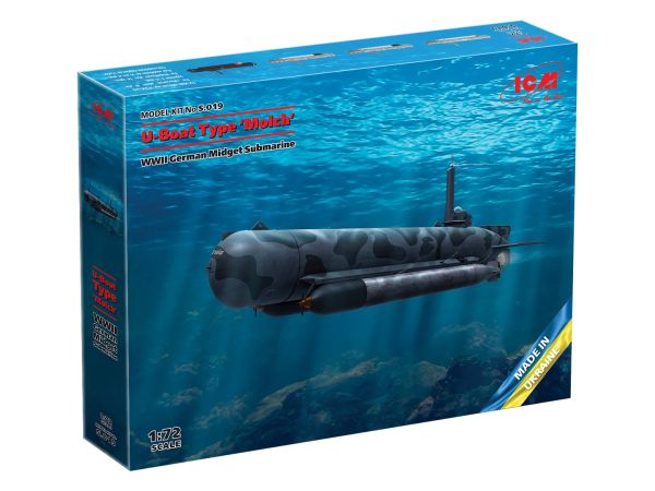 1/72 U-Boat Type ‘Molch’ WWII German Midget Submarine