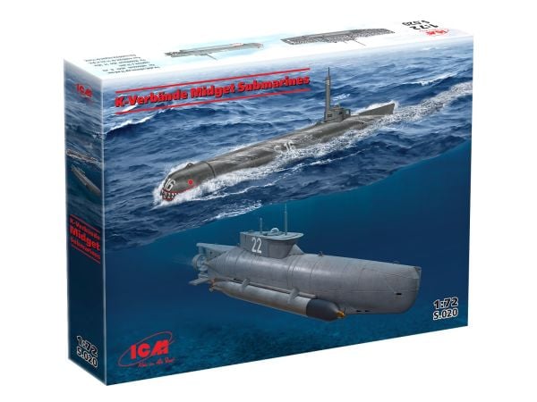 1/72 K-Verbände Midget Submarines