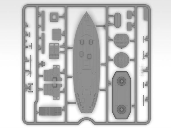 1/144 KFK Kriegsfischkutter WWII German multi-purpose boat