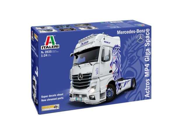 1/24  Mercedes-Benz ACTROS MP4 Giga Space