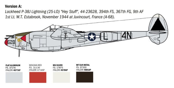 1/48 P-38 J Lightning