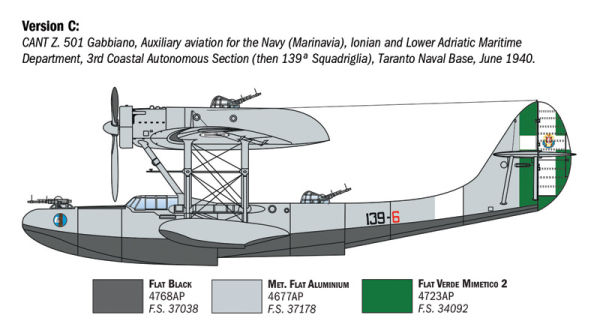 1/72 CANT Z.501 Gabbiano