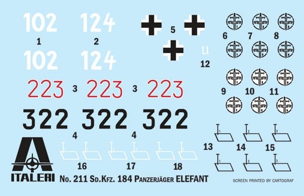 1/35 ELEFANT Sd. Kfz.184 Panzerjager Tiger (P)