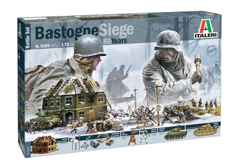 1/72 Bastogne Siege 80 Years - BATTLE SET
