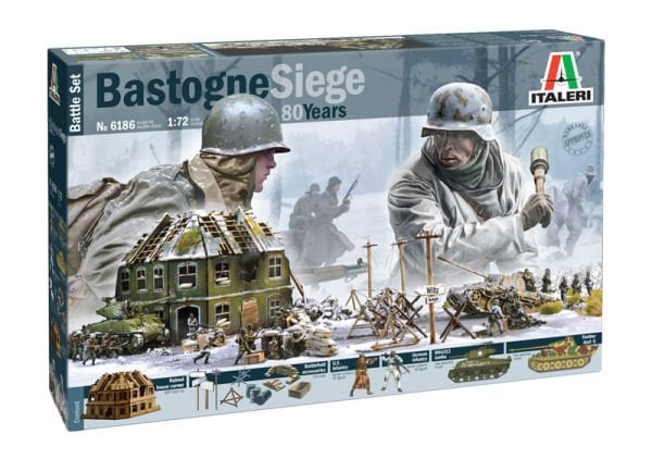 1/72 Bastogne Siege 80 Years - BATTLE SET