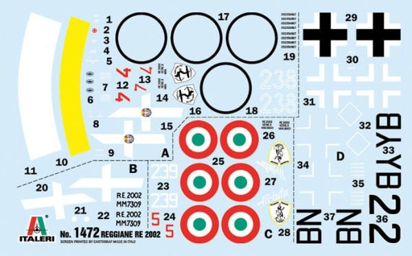1/72 Reggiane Re.2002 Ariete