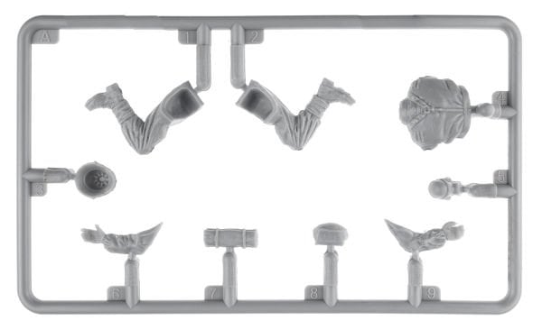 1/35 GERMAN TANK RIDERS SET 1 (RESIN HEAD)