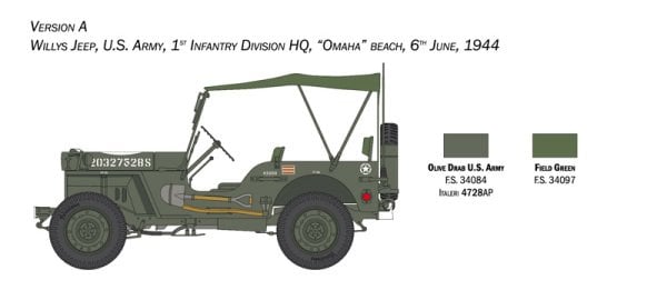 1/24  Willys Jeep MB 80th Anniversary 1941-2021