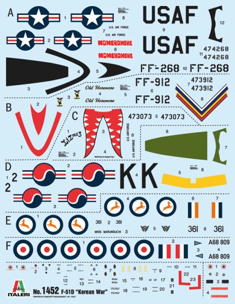 1/72   North American F-51D Mustang Korean War