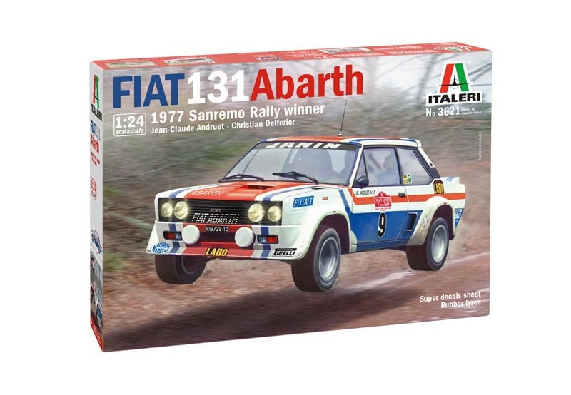 1/24   Fiat 131 Abarth 1977 Sanremo Rally Winner