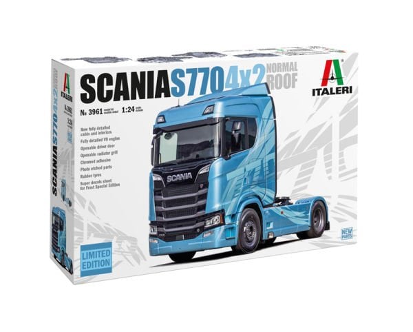 1/24   Scania S770 4x2 Normal Roof - LIMITED EDITION