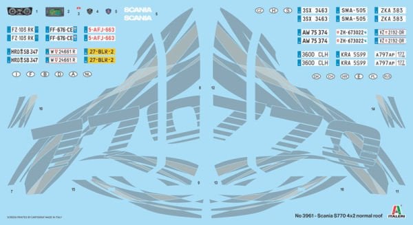 1/24   Scania S770 4x2 Normal Roof - LIMITED EDITION