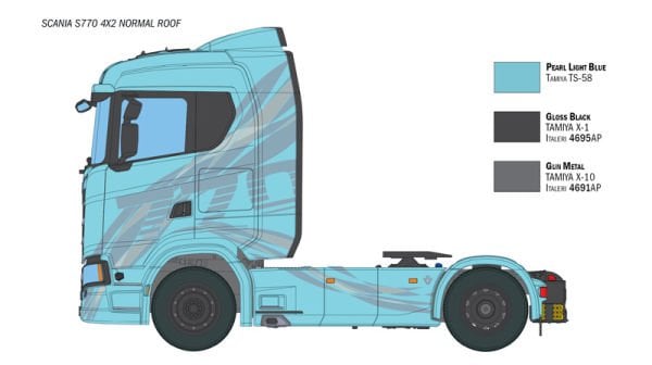 1/24   Scania S770 4x2 Normal Roof - LIMITED EDITION