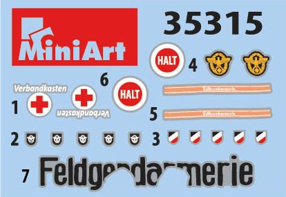 1/35 GERMAN FELDGENDARMERIE